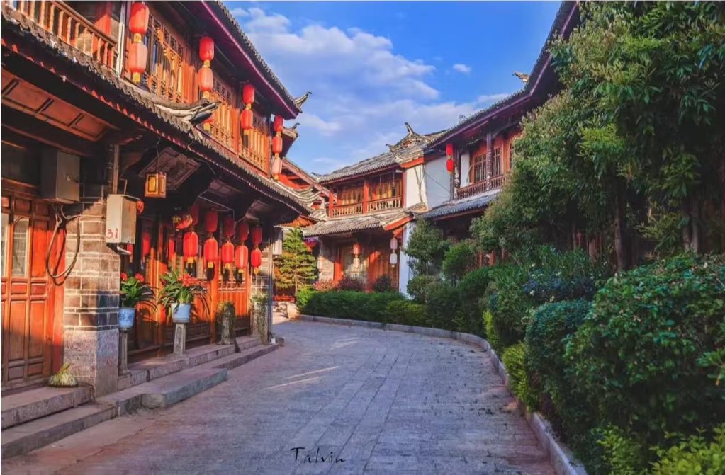 丽江古城风光